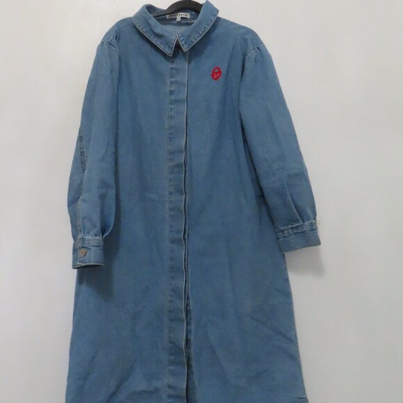 Parni Girls Long Sleeve Denim Shirtdress - Picture 6 of 9